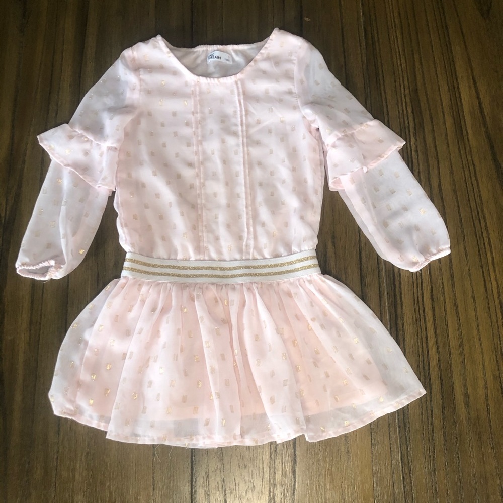 Epic Threads little girl pink long sleeve dress